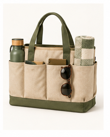 Sovriein Park Day Organizer Tote