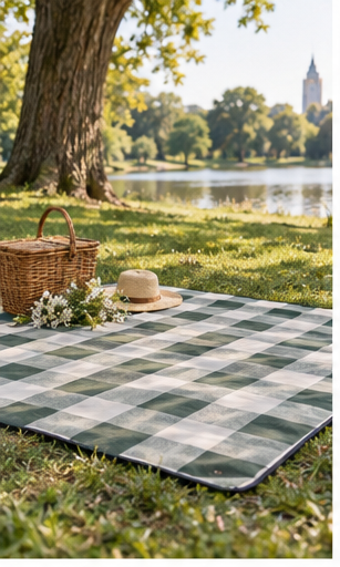 Sovriein Meadow Picnic Blanket in use